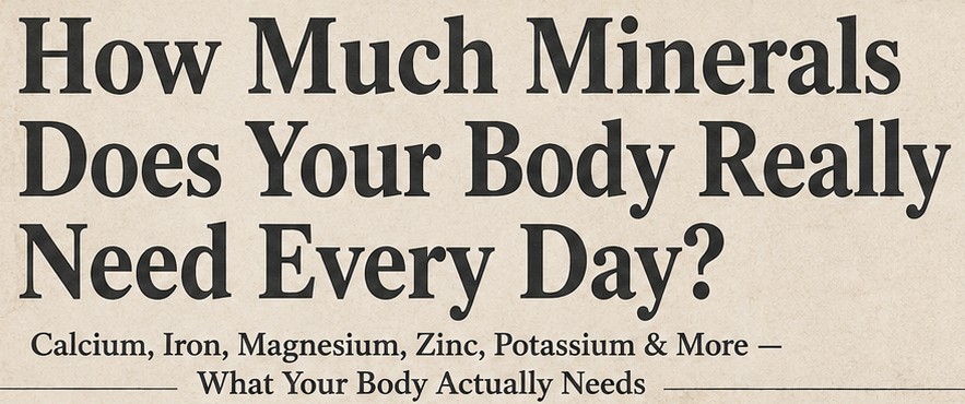 minerals everyday